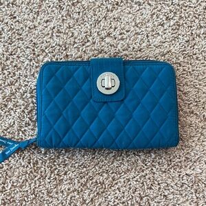 Vera Bradley Turn and Lock Wallet